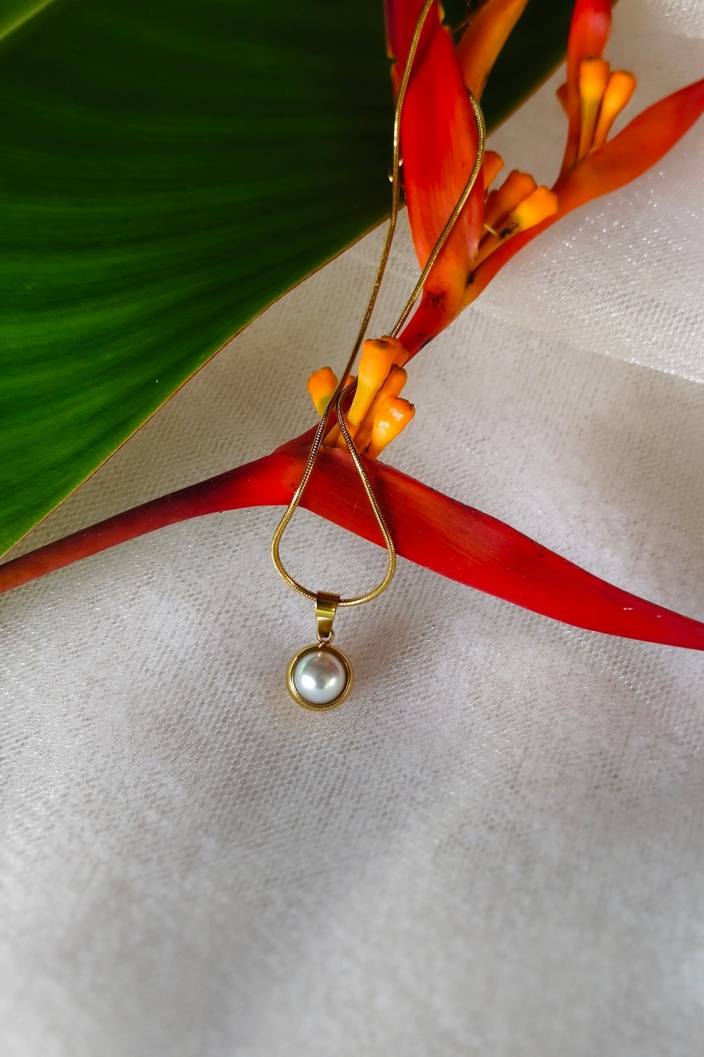 Anti-Tarnish Chain with Pendant (CP-05)