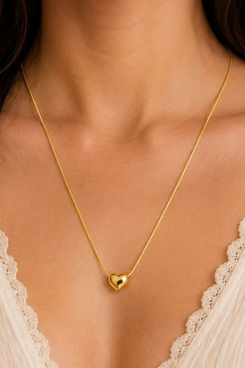 Anti-Tarnish Chain with Pendant (CP-03)