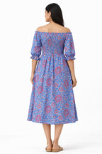 Neelam Bloom Cotton Dress