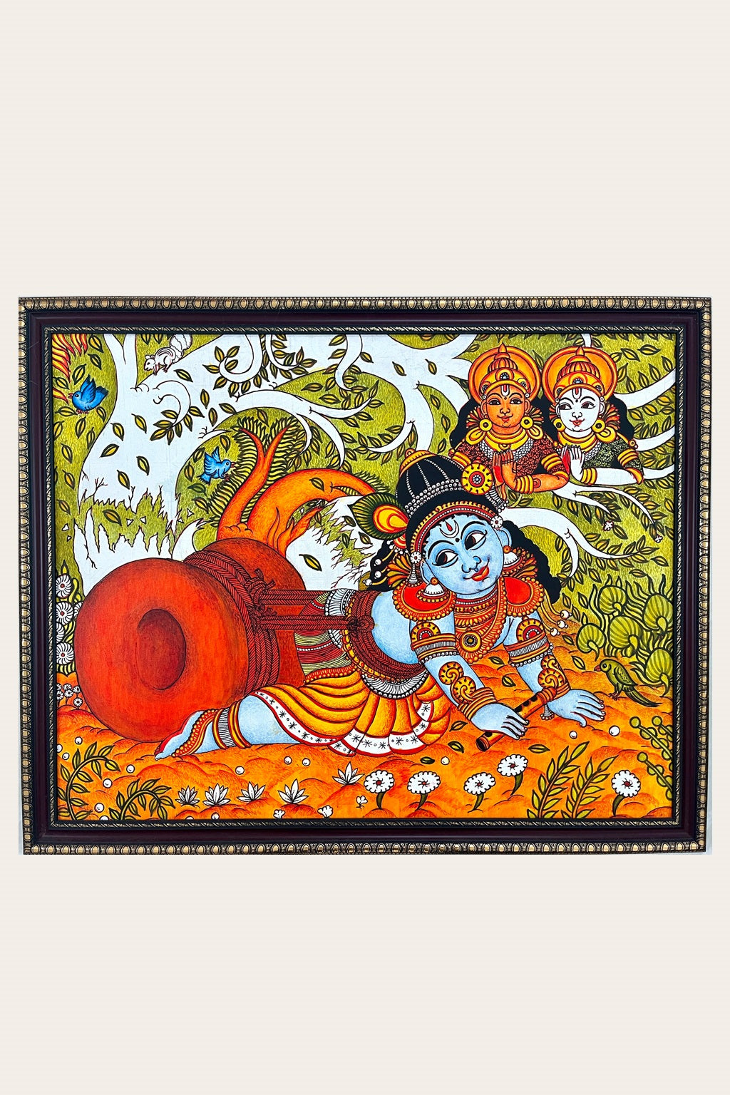 Kerala Mural painting on Canvas