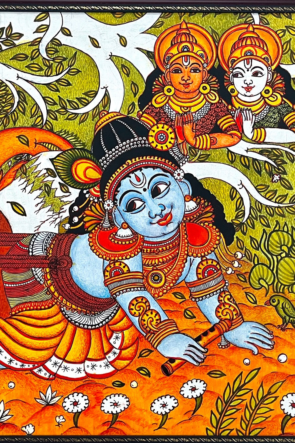 Kerala Mural painting on Canvas