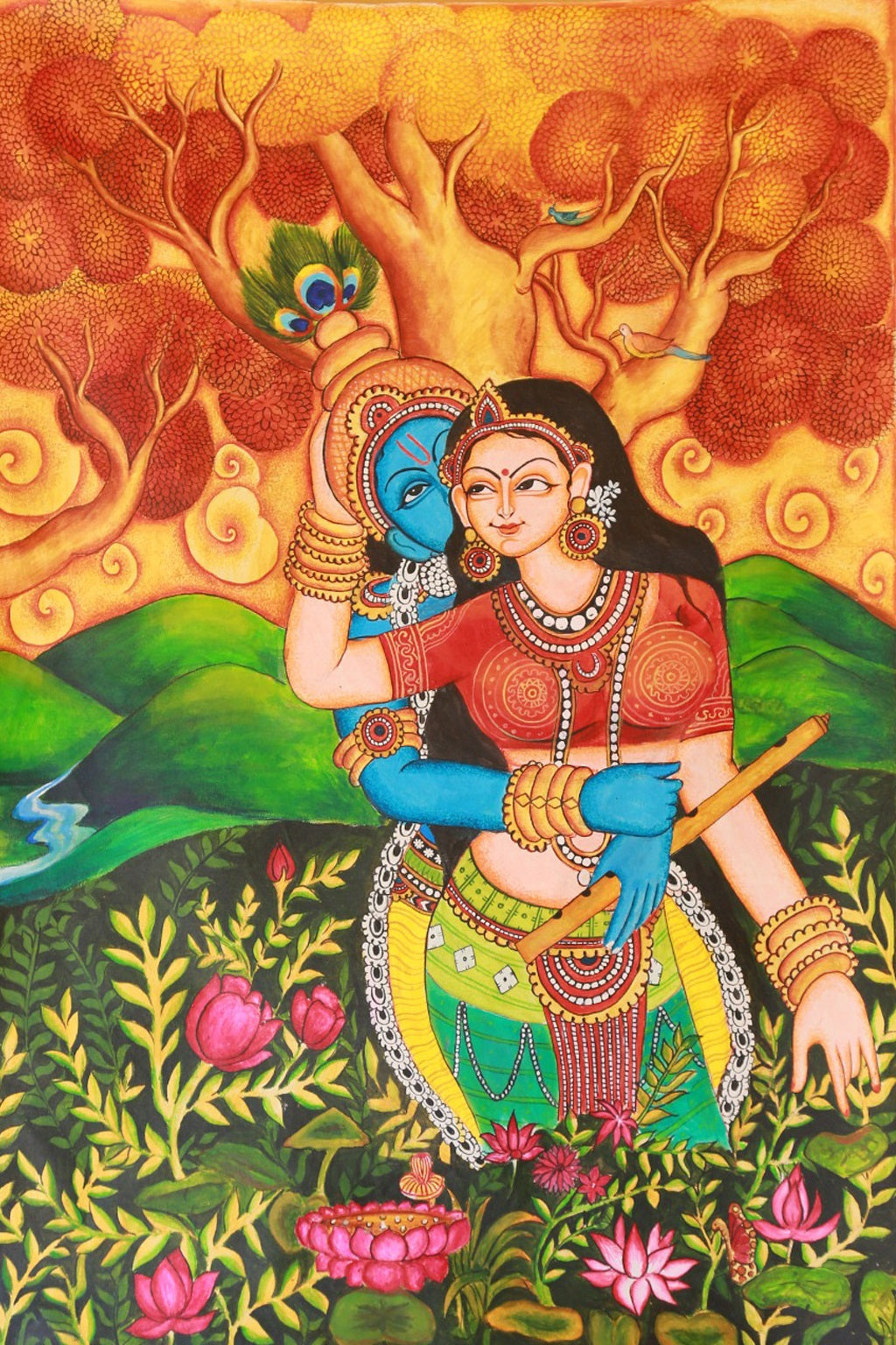 Mural Painted frame