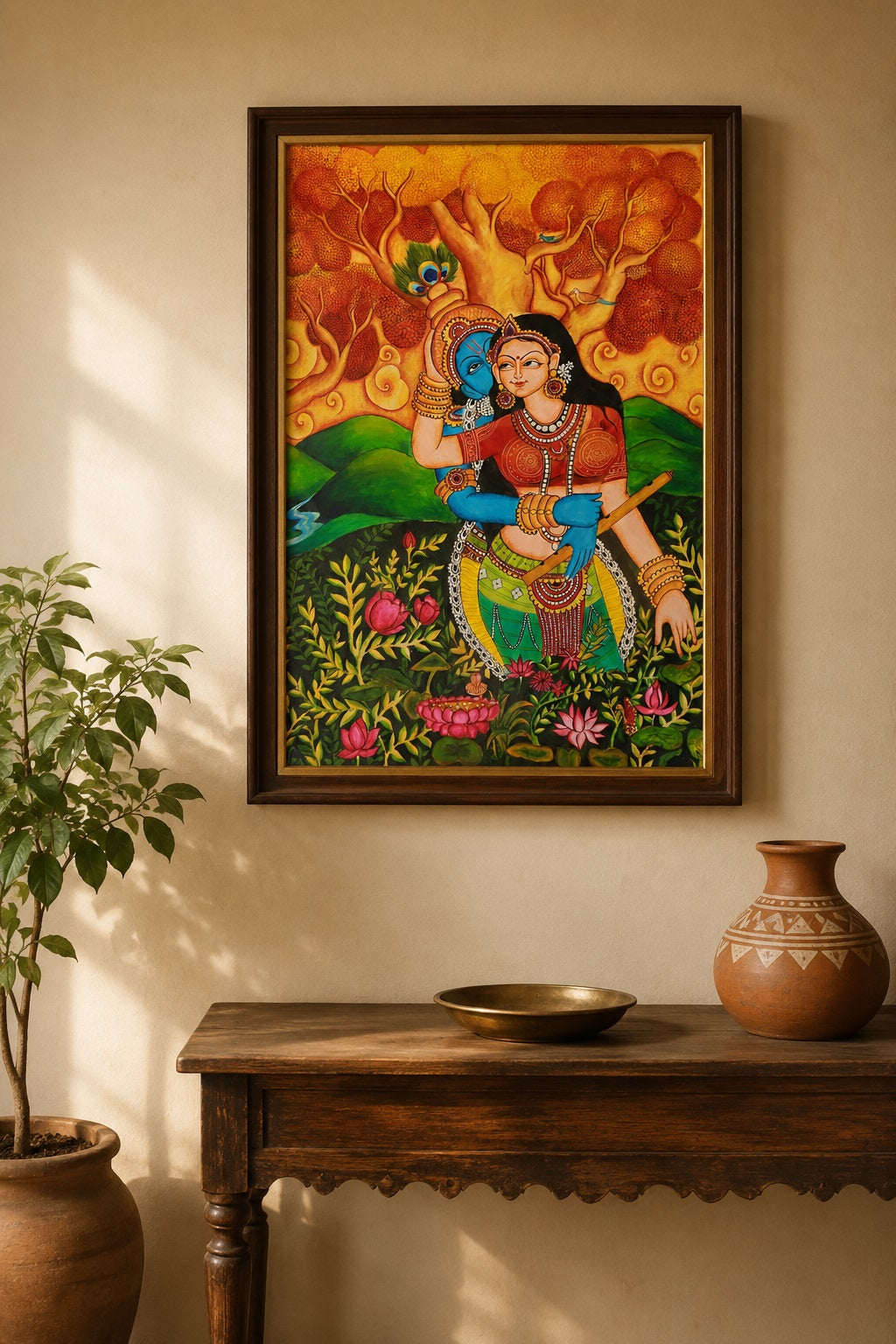 Mural Painted frame